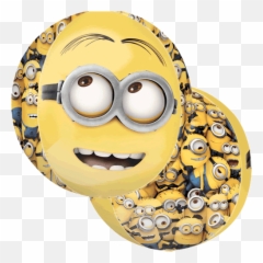 Character Birthday Balloons - Minions Balloons Emoji,Steam Lilac Emoticon