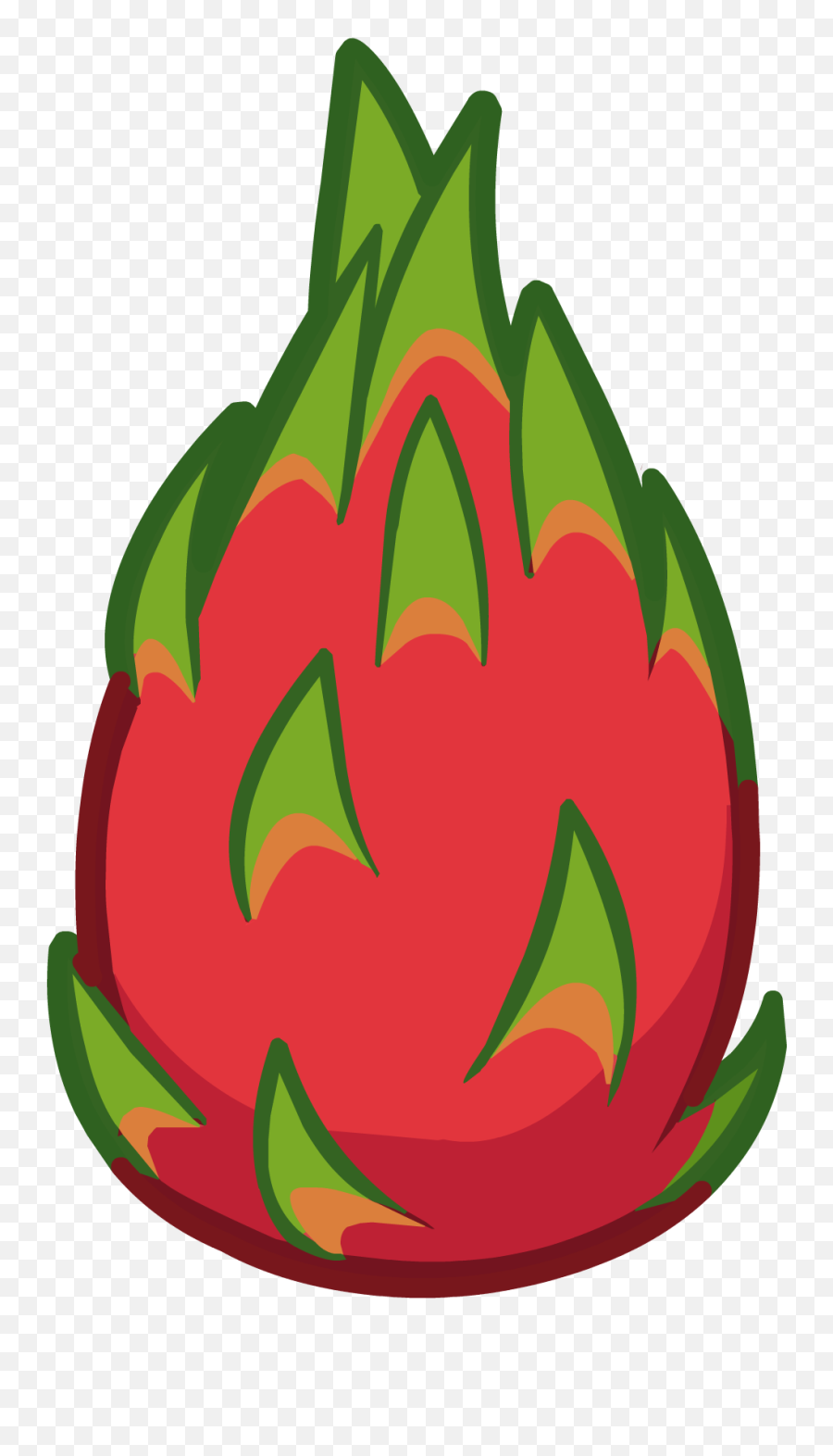 Dragon Fruit Emoji - Shefalitayal Dragon Fruit Icon Png,Cute Fruit Emojis