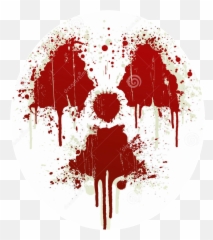 Nuke Sticker - Radioactive Symbol Tattoo Emoji,Nuke Emoji