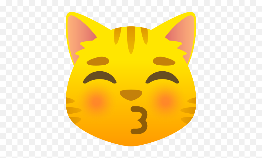 Emoji Kissing Cat Kissing Kissing Wprock - Chat Emoji,Kissing Emoji