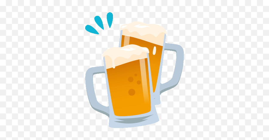 Clinking Beer Mugs Joypixels Gif - Clinkingbeermugs Joypixels Cheers Discover U0026 Share Gifs Beer Gif Png Emoji,Beer Emoji