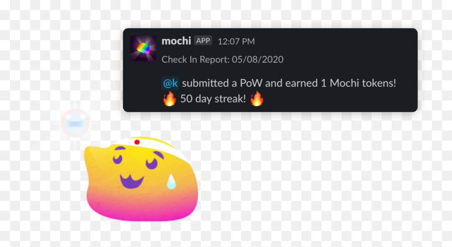 Mochi World - Dream Big Start Small Happy Emoji,Sweaty Emoticon