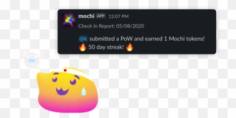 Mochi World - Dream Big Start Small Happy Emoji,Sweaty Emoticon
