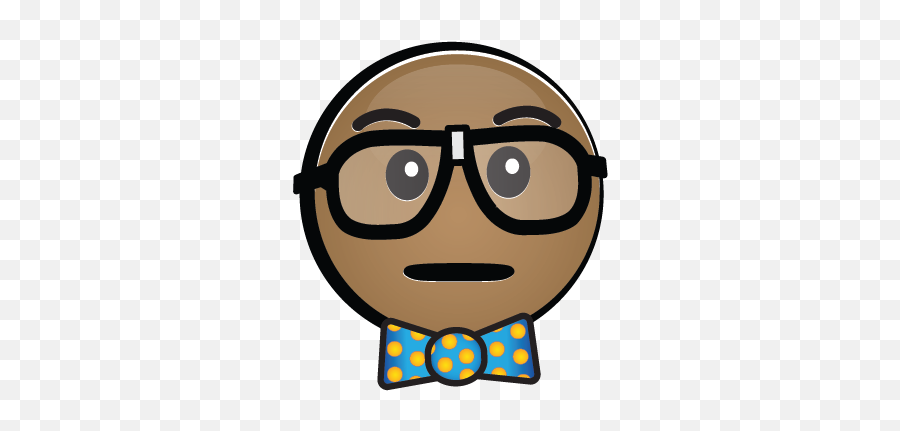 Still On Performing Nirclecom Emoji,Bald Man With Glasses Emoticons