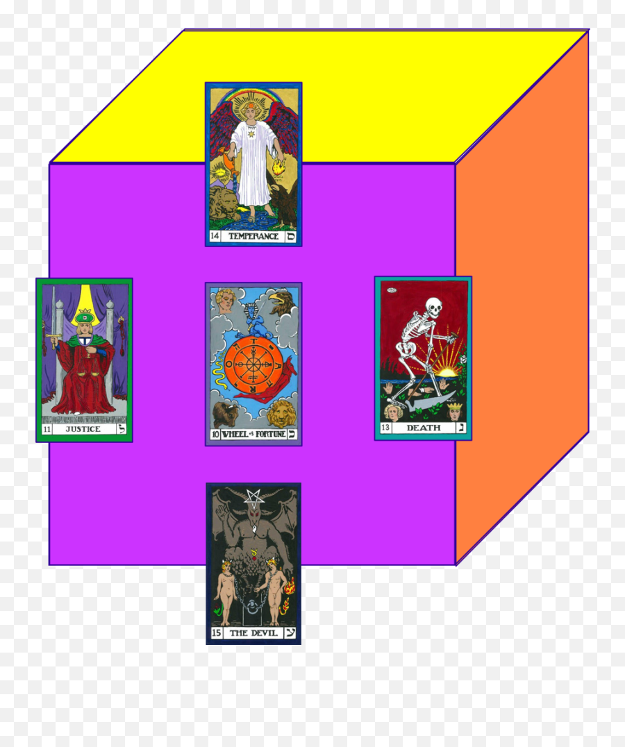 The Cube Of Space The Evolution Of The Soul As Told By The Emoji,Tarot Justice As Emotions And Inner Fears