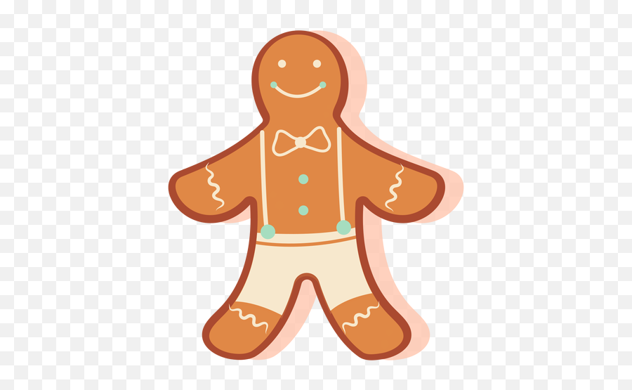 Flat Cookie Graphics To Download Emoji,Ginger Man Emoji