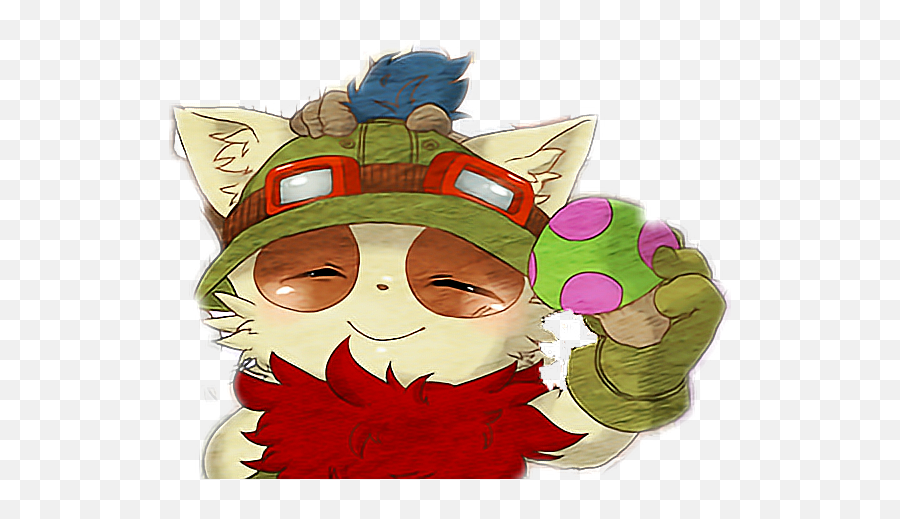 Teemo Sticker - Fictional Character Emoji,Teemo Emoji