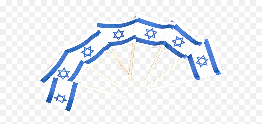 100 Israeli Flag Toothpicks Israel Bar Tools Cocktail Picks Emoji,Israel Flag Emoji