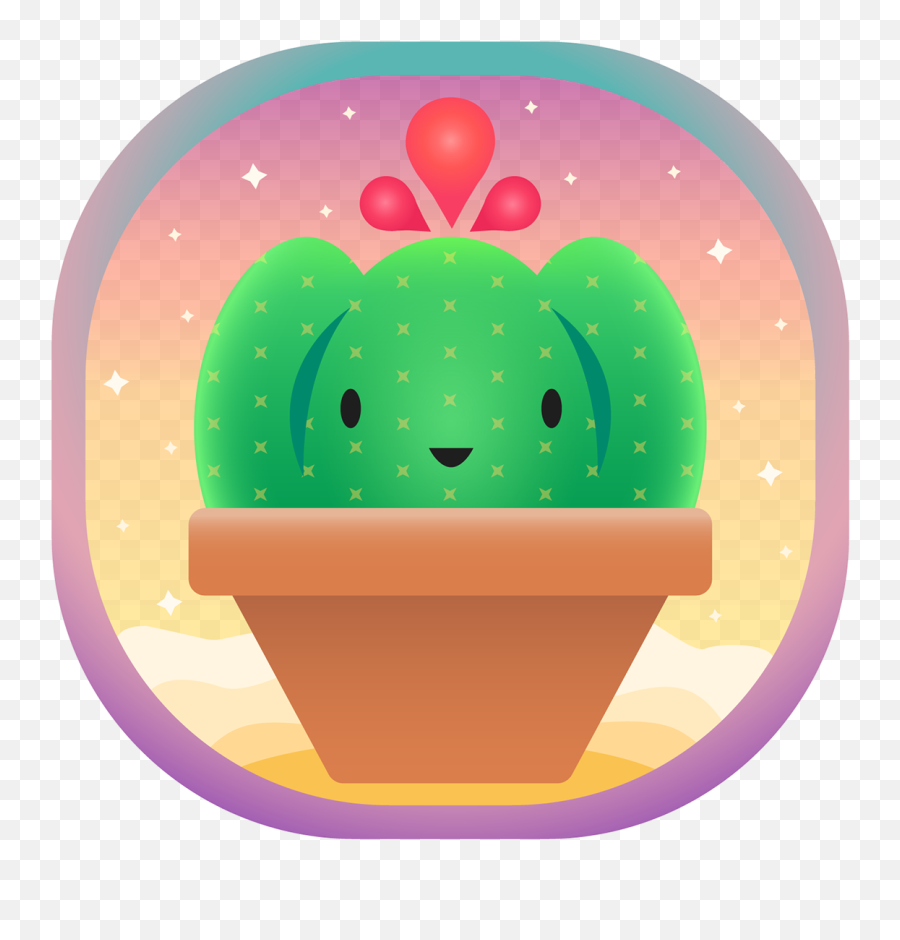 Download Emoji Design - Cactus Png Image With No Background,Emoji 14