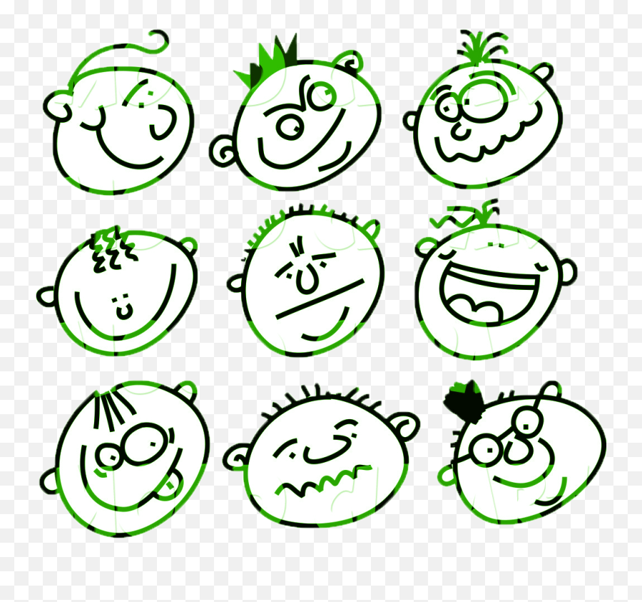 Music For Life Kids Music For Life Kids - Funny Cartoon Faces Emoji,Music And Emotion