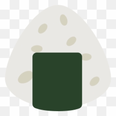 Rice Ball Emoji Clipart - Riceball Emoji,Ball Emoji