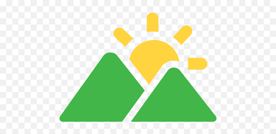 Sunrise Over Mountains Id 12728 Emojicouk - Mountains Emoji,Vacation Emoji