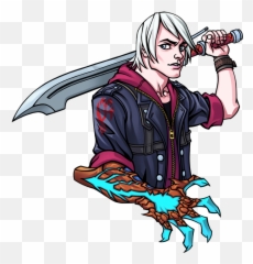 Download Devil May Cry - Devil May Cry Nero Drawing Png Devil May Cry Draw Emoji,How To Draw Emojis Devil