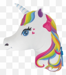 Unicorn Cherry Scented Autograph Pillow - Unicorn Emoji,Unicorn Emoji Pillow