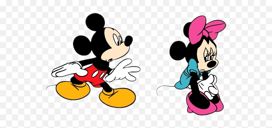 Cartoon Disney Minniemouse Sticker By Nrggiulia83 - Fictional Character Emoji,Gulp Emoji