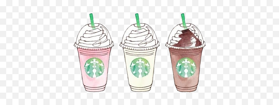 Risultati Immagini Per Tumblr Png Starbucks Fondo De - Starbucks Cartoons Emoji,Emojis For Kahoot