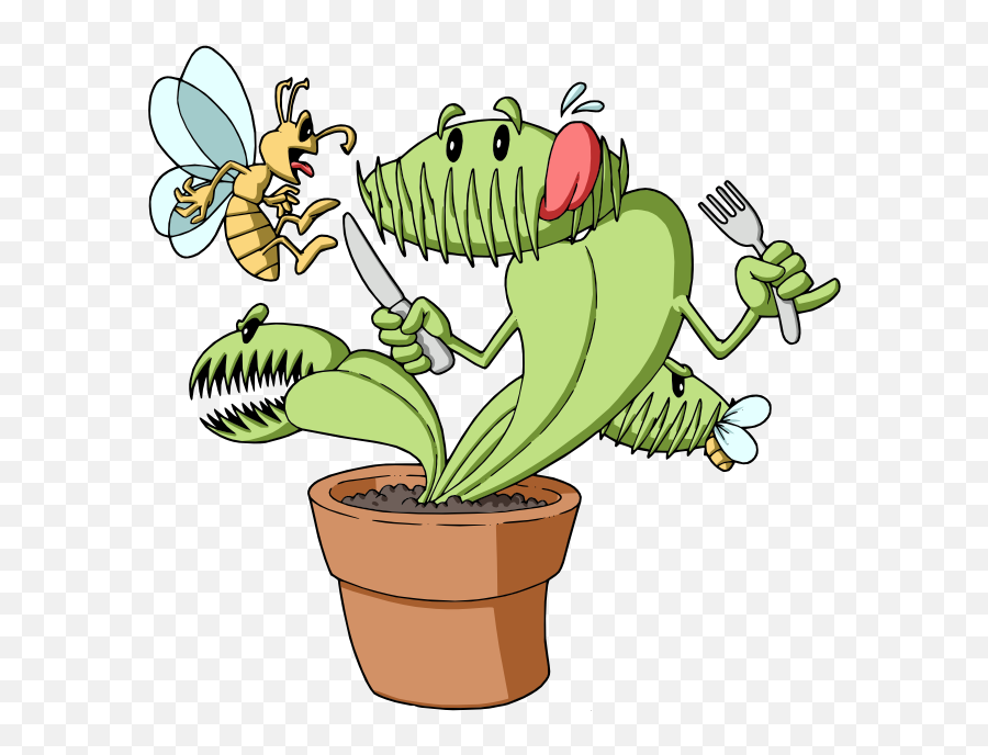 Plant Clipart Venus Fly Trap Plant - Transparent Venus Fly Trap Clipart Emoji,Venus Fly Trap Emoji