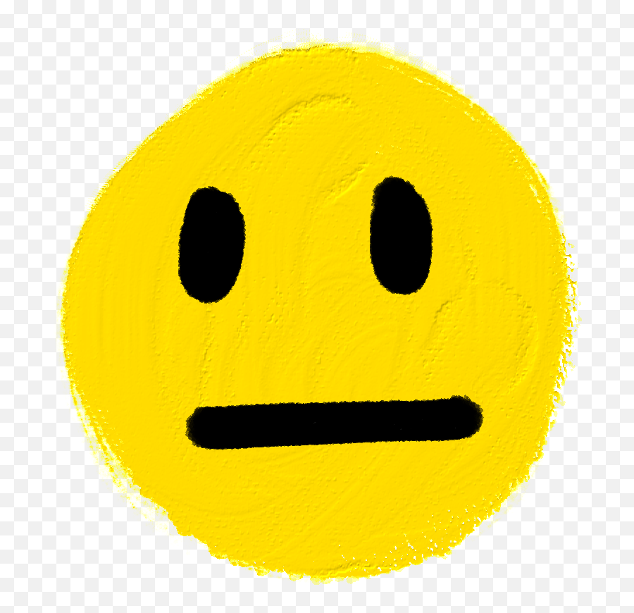 Emoji Confused Bored Sticker - Neutral Face Emoji Gif,Bored Emoji