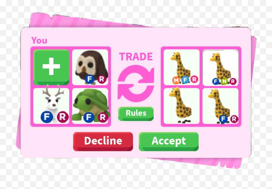 The Most Edited - Rex Worth In Adopt Me Emoji,Giraffe Emoticon Text