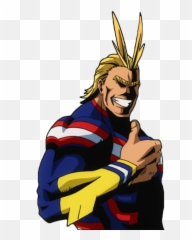 Might - All Might Thumbs Up Png Emoji,Spray Bottle Emoji Discord