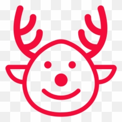 Our Reindeer - Gower Fresh Christmas Trees Happy Emoji,How To Make A Santa Emoticon On Facebook