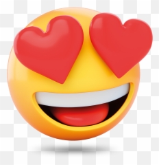 Somos - Love Emoji 3d,Emoticon De Apaixonado