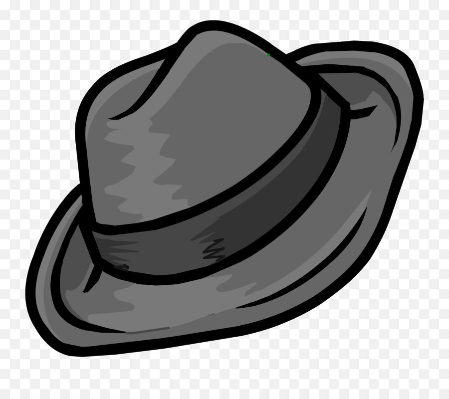 Grey Fedora Club Penguin Wiki Fandom - Club Penguin Hats Png Emoji,Mlg Emojis