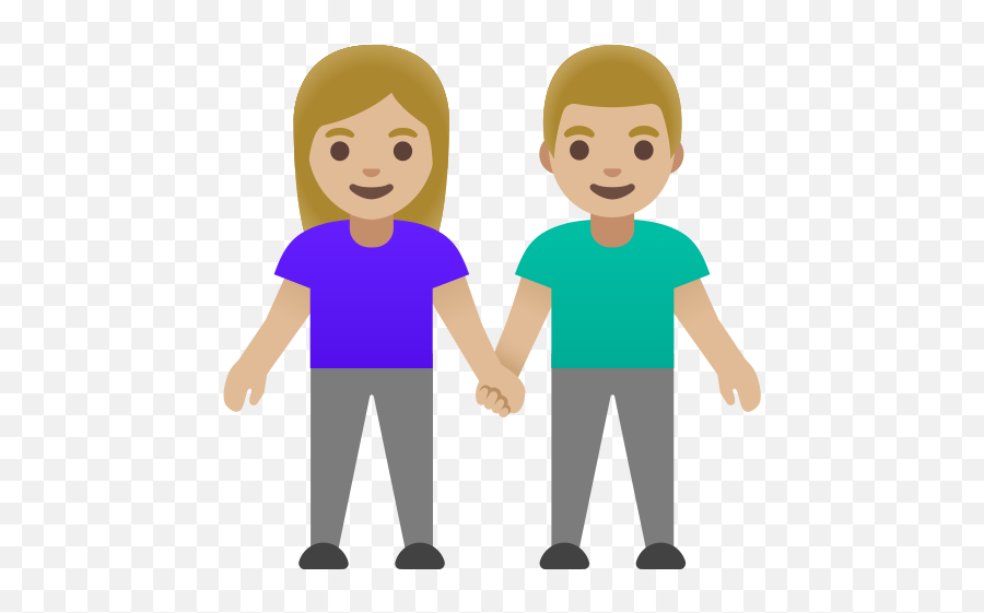 Woman And Man Holding Hands Medium - Light Skin Tone Emoji Google Men Holding Hands Emoji,Why Dont The Family Google Emojis Have Skin Color Options?