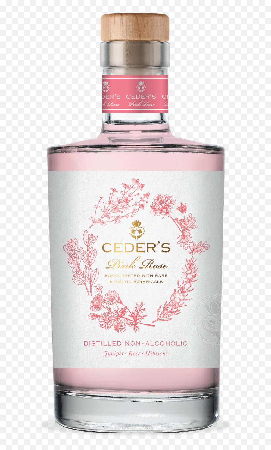 Cederu0027s Pink Rose Gin Alternative - Pink Rose Emoji,Mixing Vodka & Emotions Party Garland