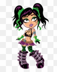 Sexy Girl Cartoon Sticker By Jessica Knable - Cute Goth Cartoon Characters Emoji,Sexy Girl Emoji