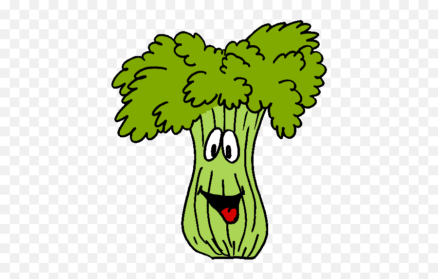 Funnyfood - Cute Celery Clipart Emoji,Applelaughing Emoji