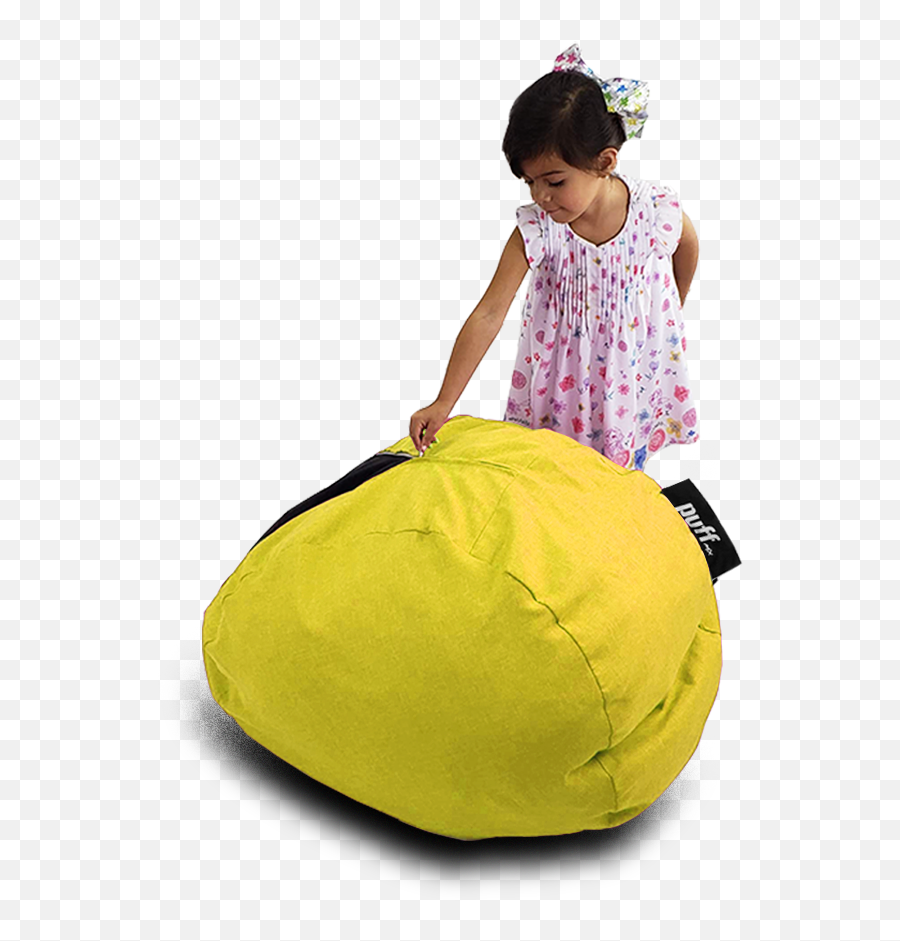 Comfy Filled Bean Bag Chair For Kids With Bed Included Classic Modern Design - Leisure Emoji,Money Bag Emoji Yellow