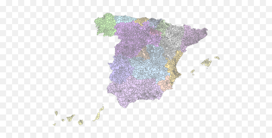 Mi Propuesta De Organización Territorial El Blog De César Mb - Municipalities Of Spain Emoji,Claro Que Si Emoticon Fatima