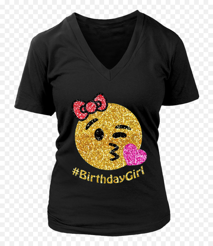 Its My Birthday Emoji T Shirt,Neck Emoji