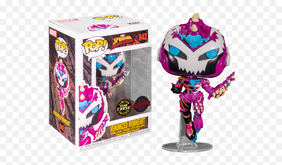 With Chase Pops U2013 Titan Pop Culture - Venomized Ironheart Funko Pop Emoji,Bride Boy Pop Pop Emoji Pop