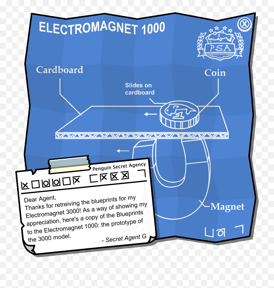 Electromagnets - Club Penguin Blueprints Emoji,Mishu Designs Emoji Magnets