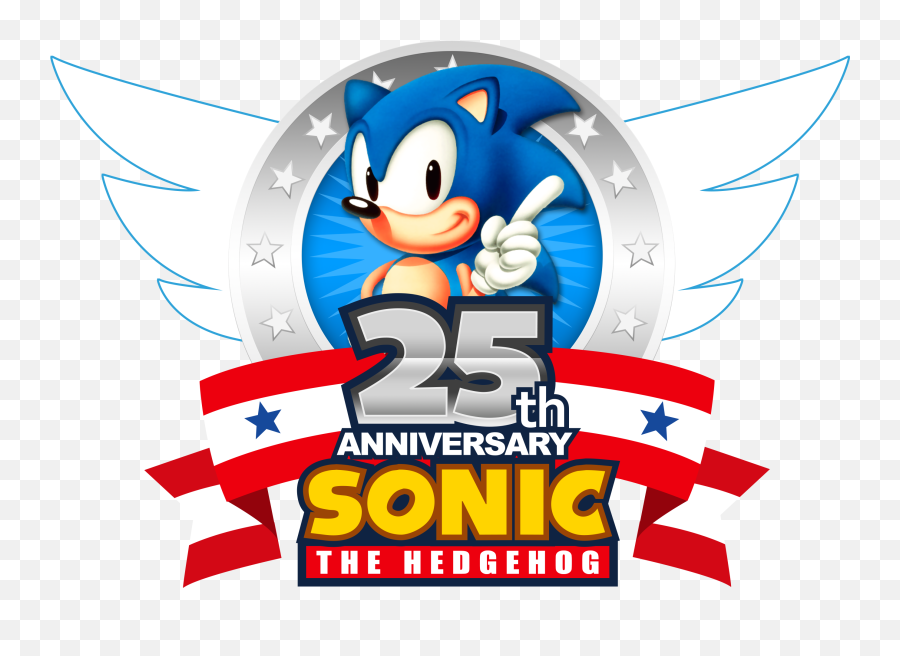 25 Years In - Sonic 25th Anniversary Logo Emoji,Sonic The Hedgehog Deviantart Emotion