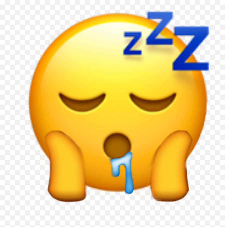 Sleep Drool Tired Emoji Sticker - Sleepy Emoji,Tired Emoji