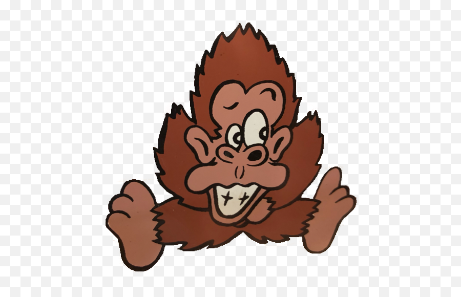 Stickergang Arcade Donkey Kong Sticker - Happy Emoji,Donkey Kong Emojis