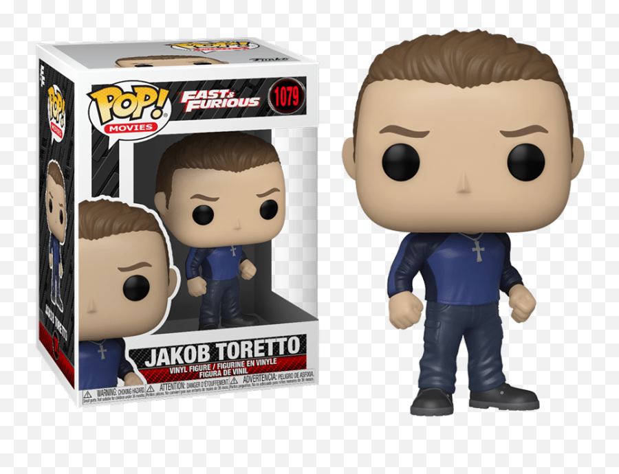 Bobbleheads Movies Jakob Toretto Funko - Fast And Furious 1079 Funko Pop Jakob Toretto Emoji,How To Make Funko Emojis