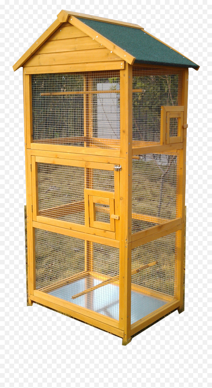 China Large Wooden Art Wood Standing Bird Cage Pet Products - Vertical Emoji,Small Bird Emoticons