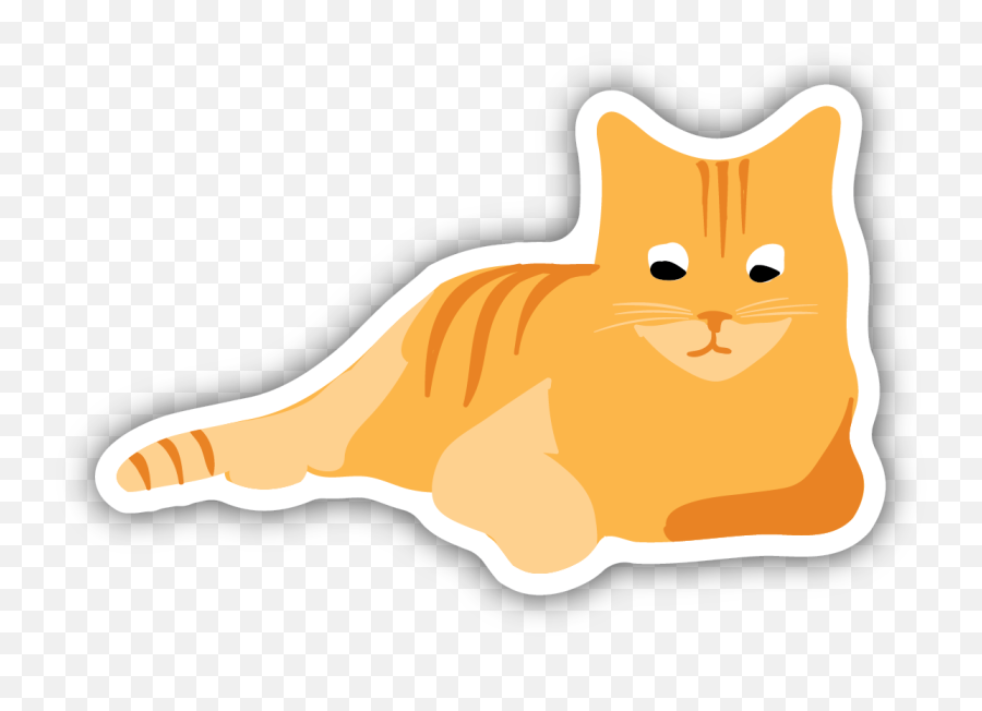 Pets - Stickers Northwest Orange Cat Sticker Emoji,Hurt Cat Emoticon