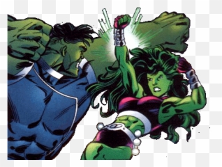 She Hulk Vs Hulk - Hulk Fighting She Hulk Emoji,Emotion Trigger Hulk
