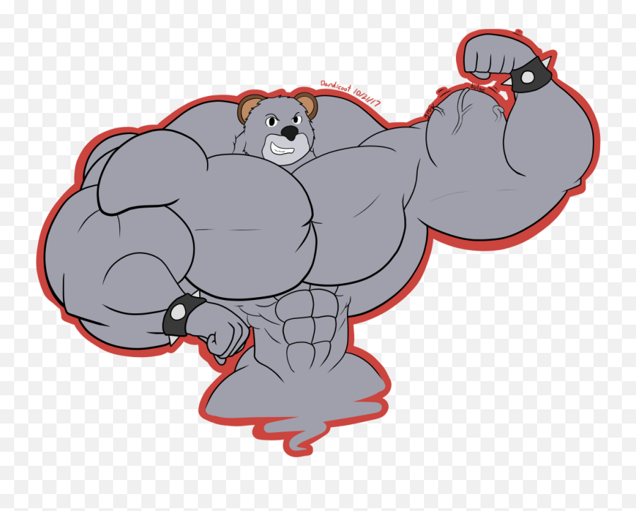 Koala Kong Flex - Buff Koala Transparent Cartoon Jingfm Koala Kong Fur Affinity Emoji,Buff Emoji