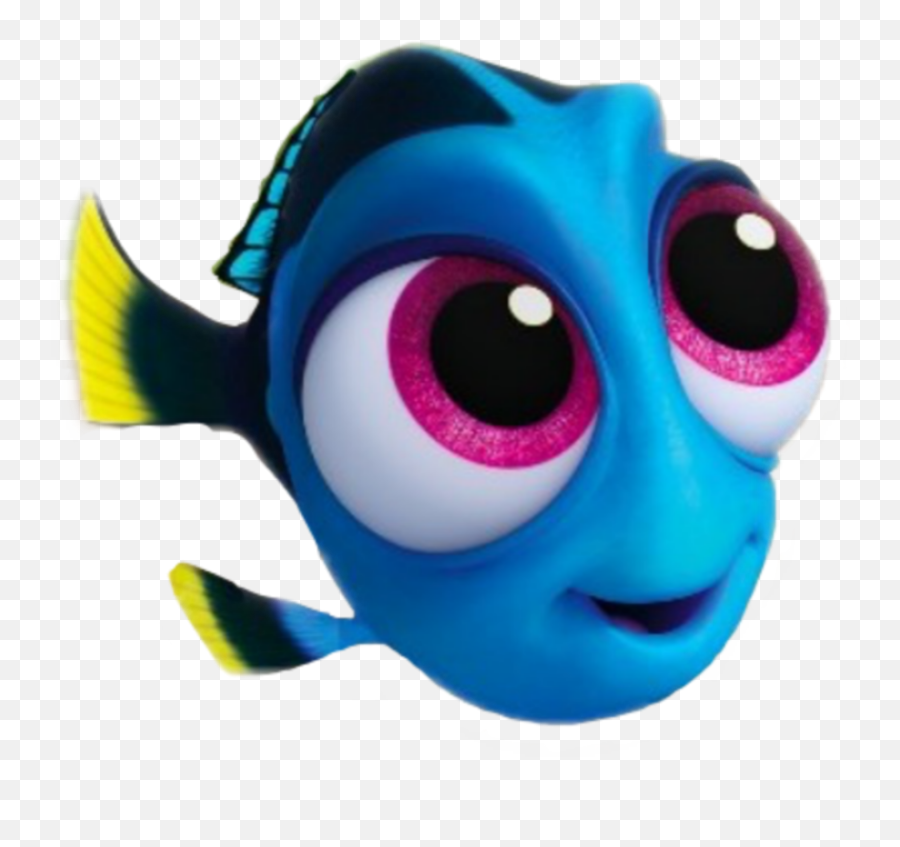 Dory Sticker By Larah Silva - Baby Dory Sticker Emoji,Dory Finding Nemo Emoticon