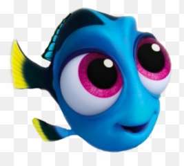 Dory Sticker By Larah Silva - Baby Dory Sticker Emoji,Dory Finding Nemo Emoticon