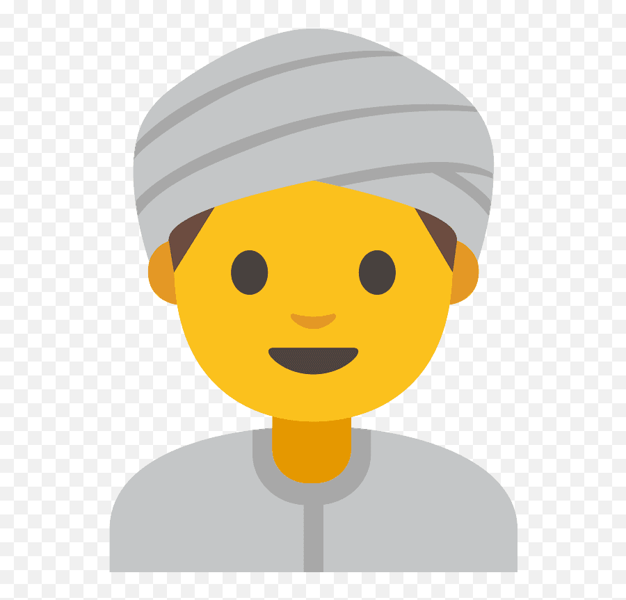 Man Wearing Turban Emoji Clipart - Emoji Turbante Png,Mysterious Emoji