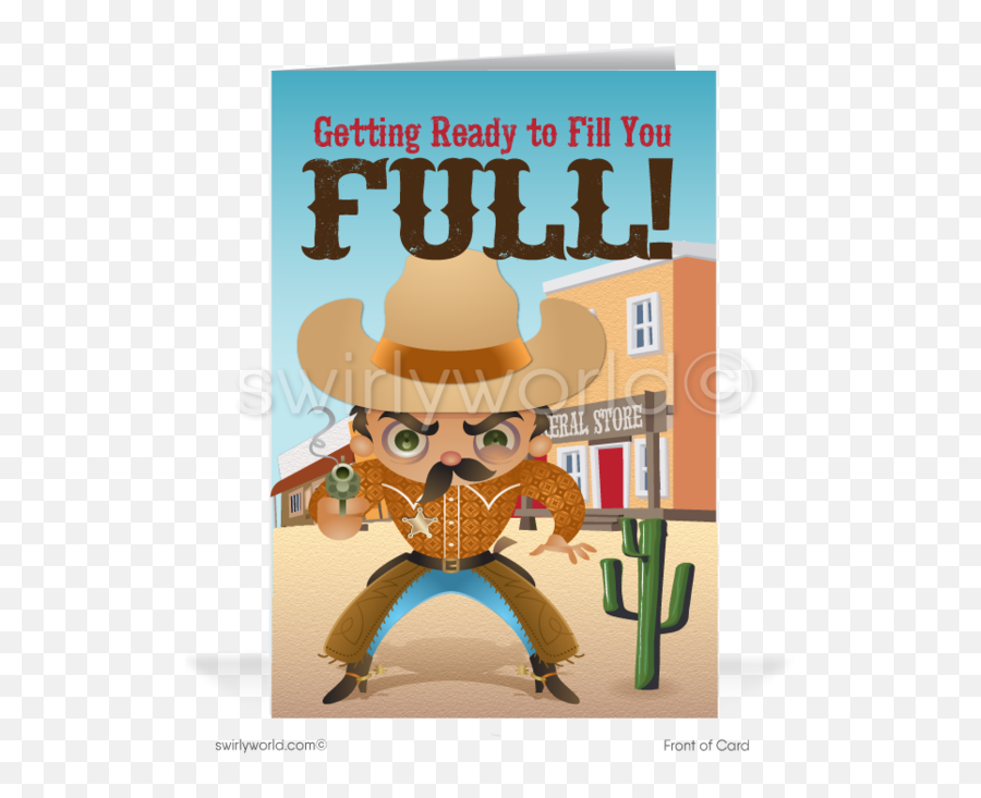 Humorous Thank You Cards Tagged Thank You For Your Business - Fictional Character Emoji,A Ton Of Cowboy Emojis