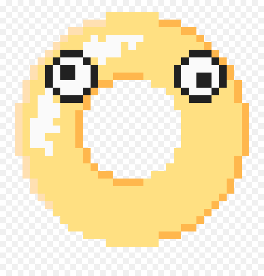 Searching - Pixilart Emoji,Emoticon For A Donut