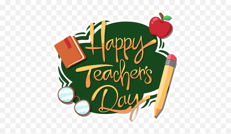 Teacheru0027s Day By Marcossoft - Sticker Maker For Whatsapp Emoji,Emojis Of Teachers